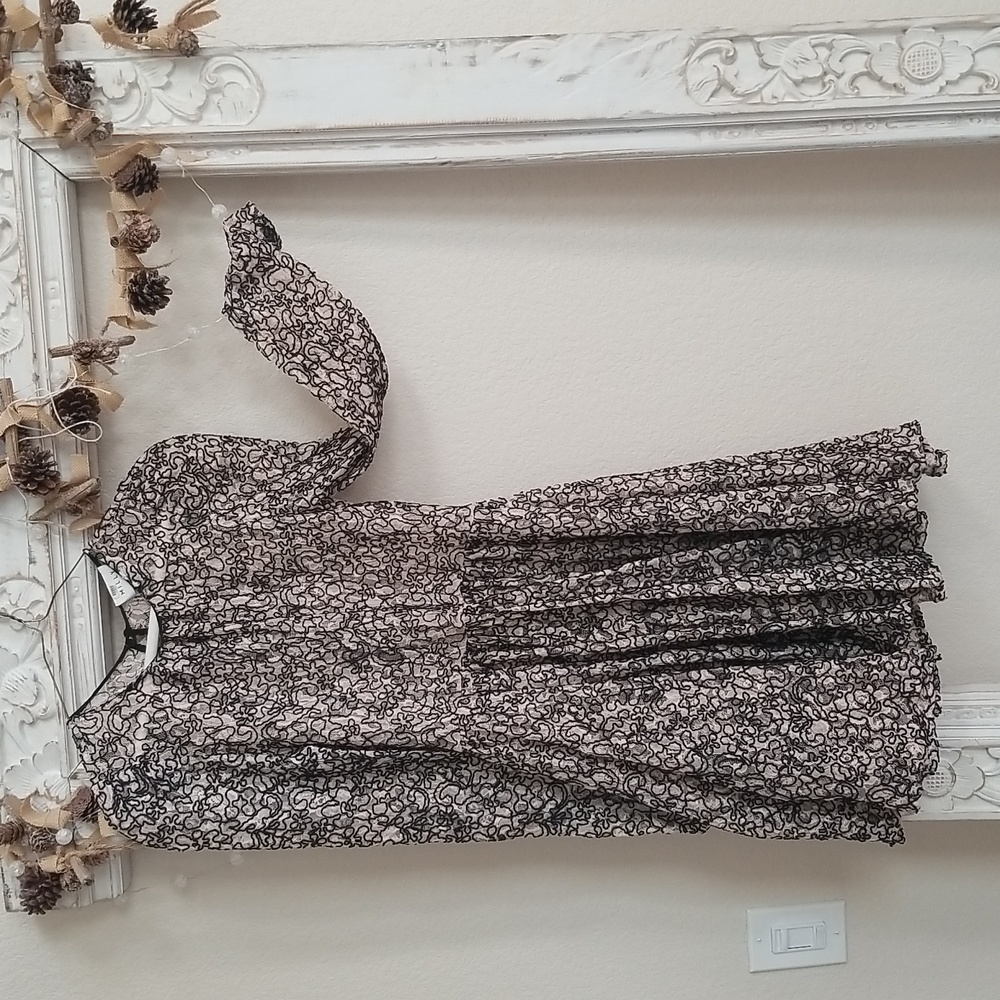 MILLY corded Lace Dress sz 8
